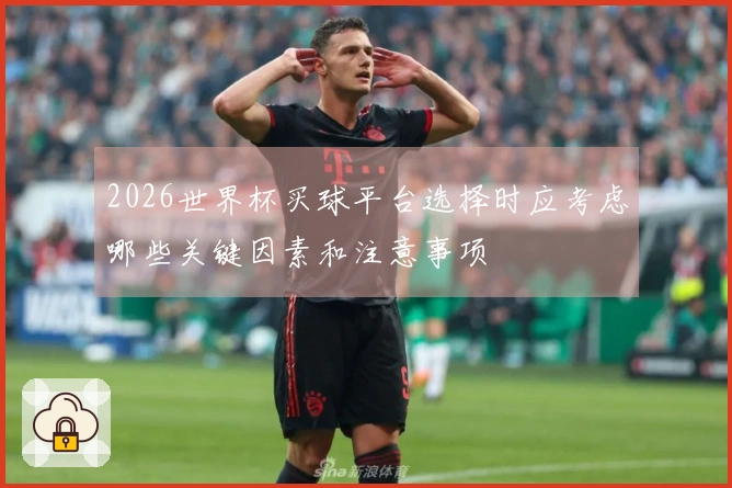 2026世界杯买球平台选择时应考虑哪些关键因素和注意事项
