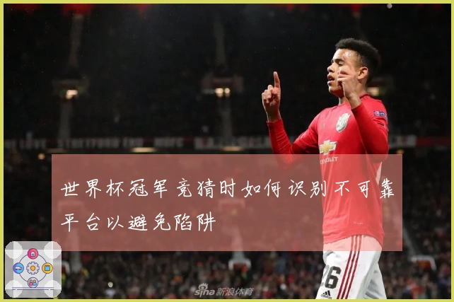 世界杯冠军竞猜时如何识别不可靠平台以避免陷阱