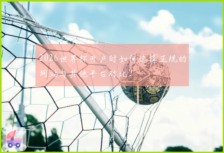 2026世界杯开户时如何选择正规的网站与其他平台对比？